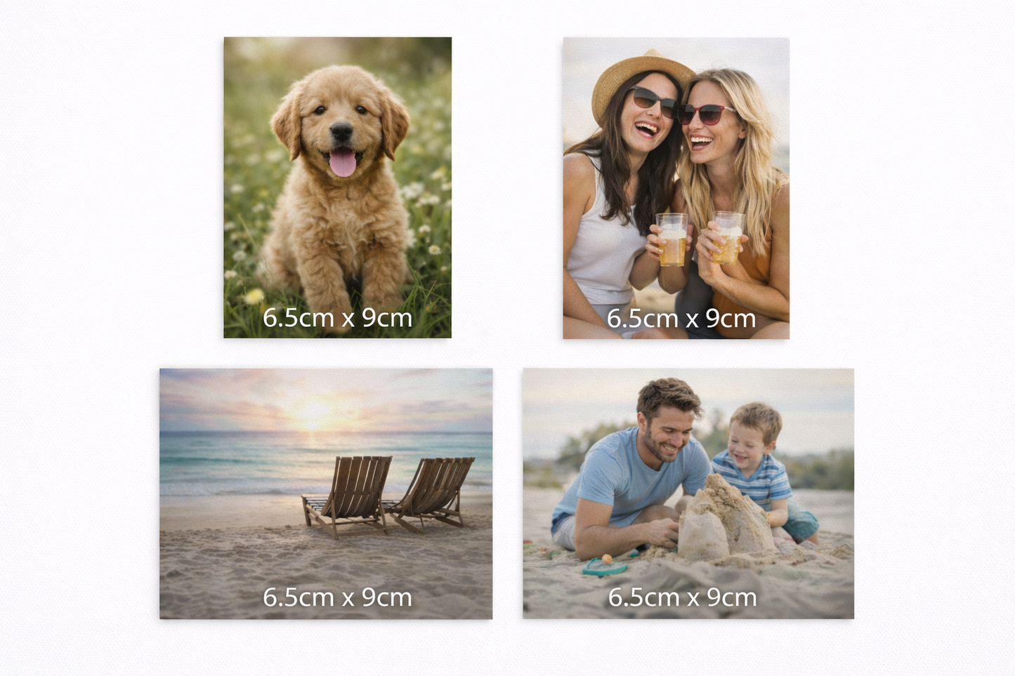 Button Magnet Rectangular 6.5cm x 9cm