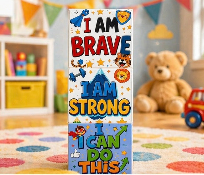 "I Am" Affirmation Series 2 – Kids Magnets (Sold in Sets of 3)
