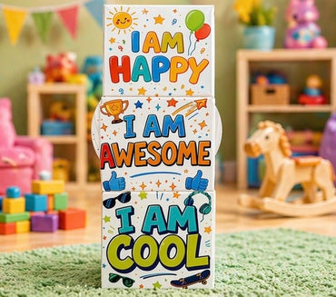 "I Am" Affirmation Series 2 – Kids Magnets (Sold in Sets of 3)