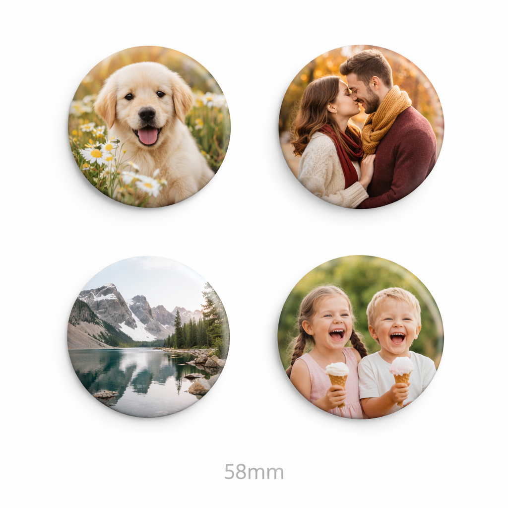 Button Magnet Circular 5.8cm (58mm)