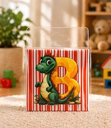 ✨ Fairy & Dinosaur Alphabet Magnets – Personalised Letter Gifts ✨