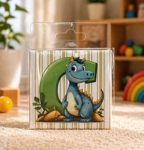 ✨ Fairy & Dinosaur Alphabet Magnets – Personalised Letter Gifts ✨