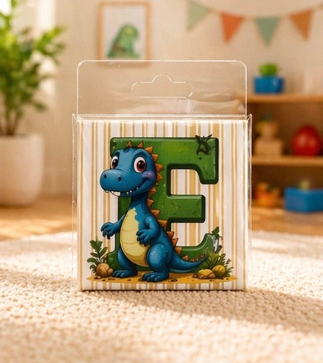 ✨ Fairy & Dinosaur Alphabet Magnets – Personalised Letter Gifts ✨