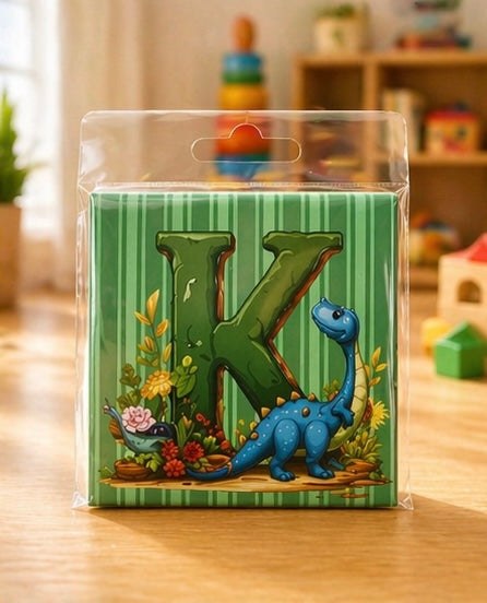 ✨ Fairy & Dinosaur Alphabet Magnets – Personalised Letter Gifts ✨