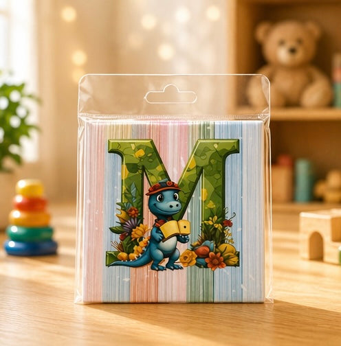 ✨ Fairy & Dinosaur Alphabet Magnets – Personalised Letter Gifts ✨