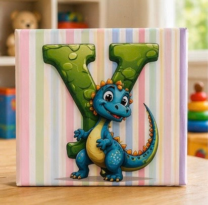✨ Fairy & Dinosaur Alphabet Magnets – Personalised Letter Gifts ✨