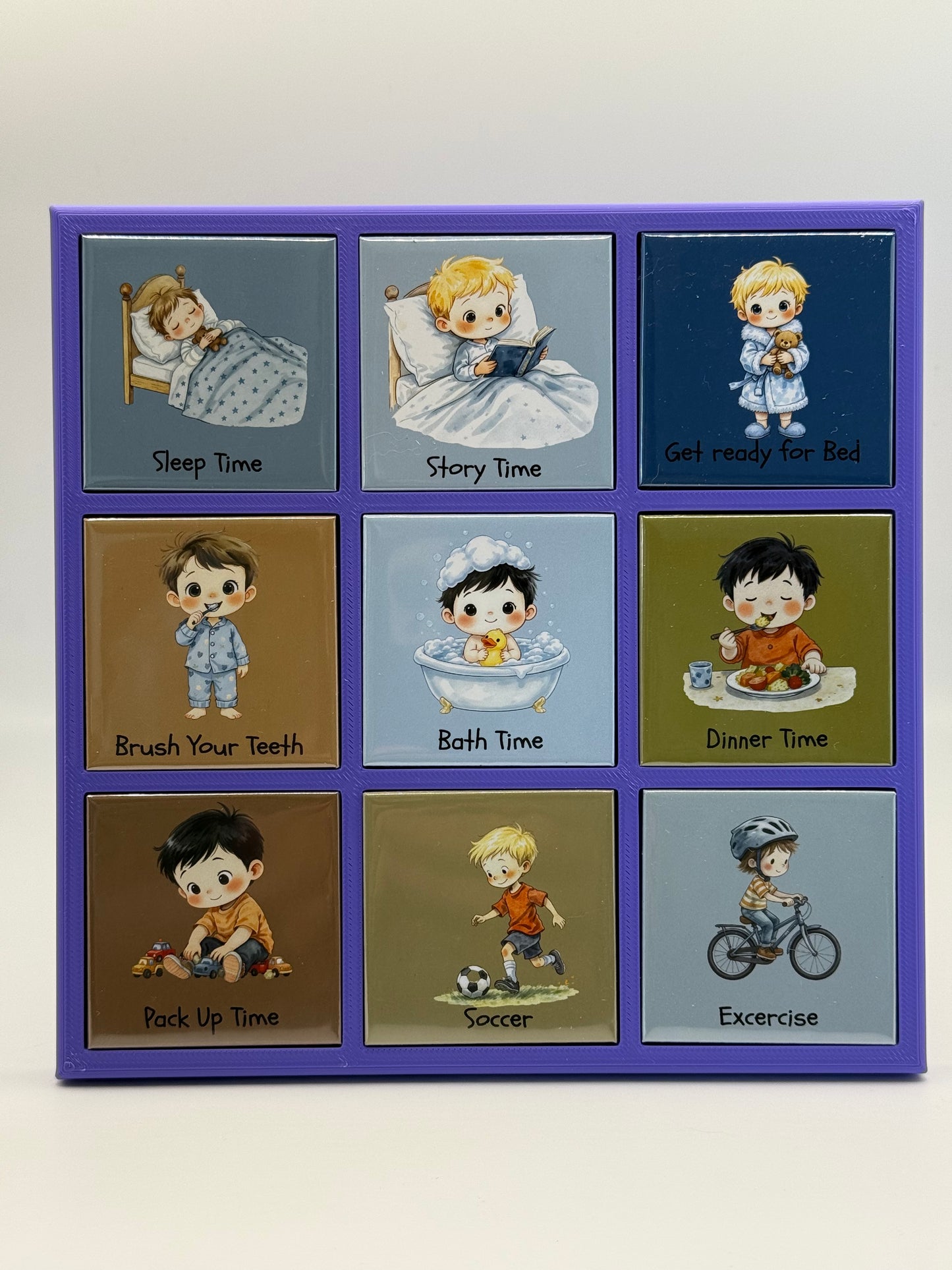 💙 Busy Bee Routines – Blue Edition