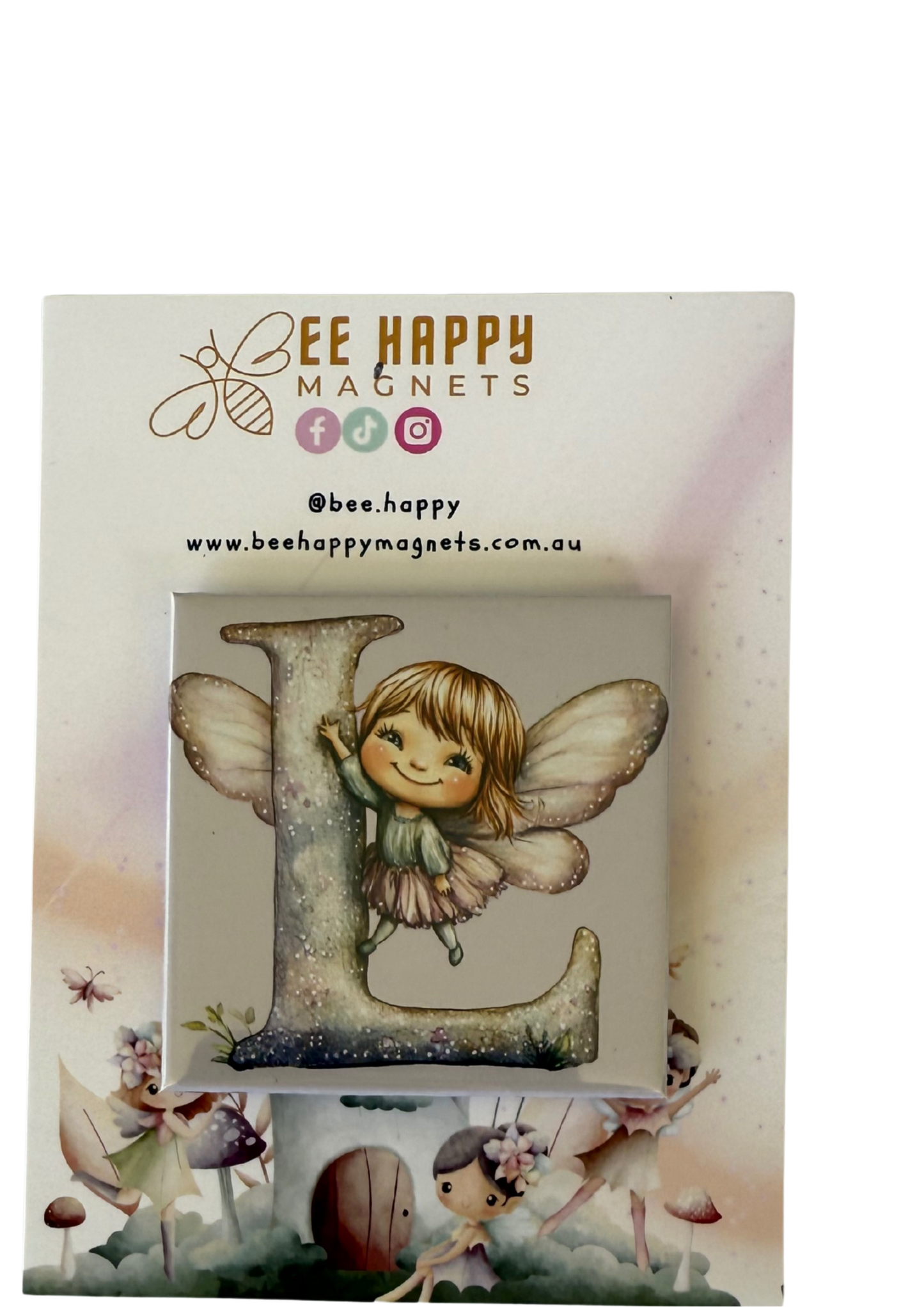✨ Fairy Alphabet Magnets – Personalised Letter Gifts ✨