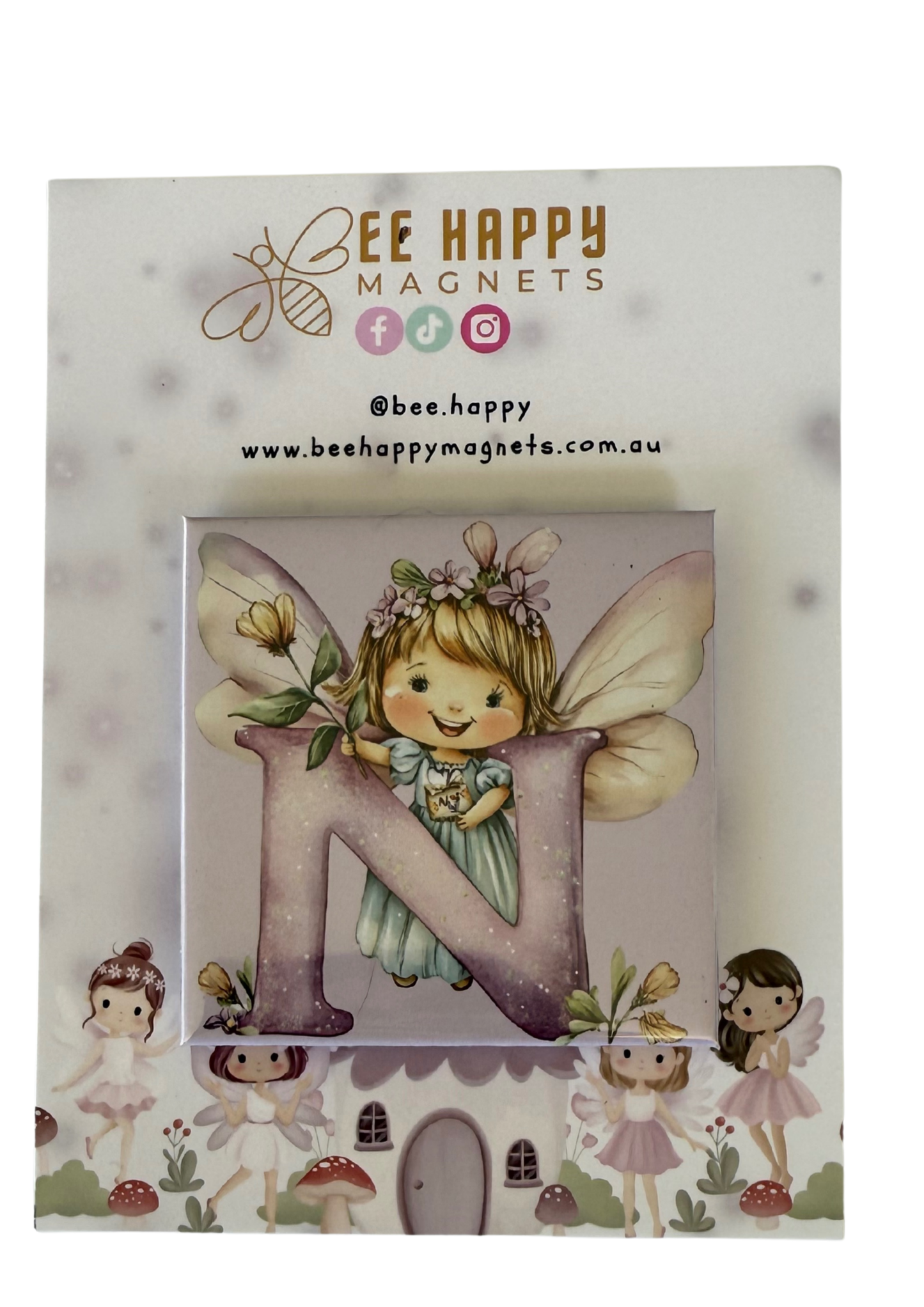 ✨ Fairy Alphabet Magnets – Personalised Letter Gifts ✨