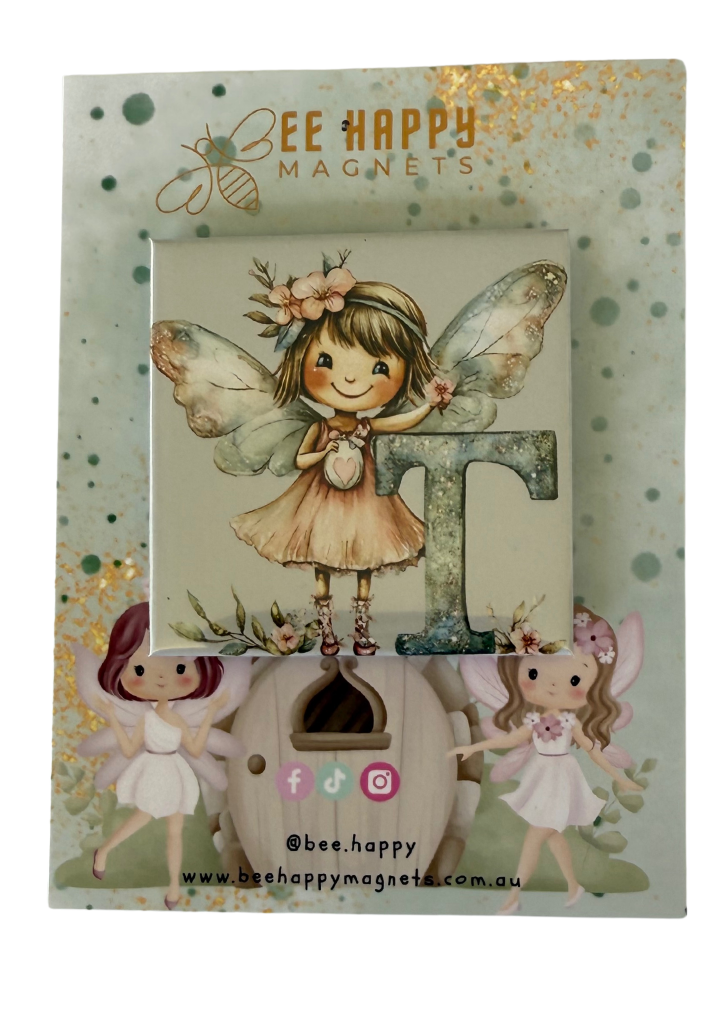 ✨ Fairy Alphabet Magnets – Personalised Letter Gifts ✨