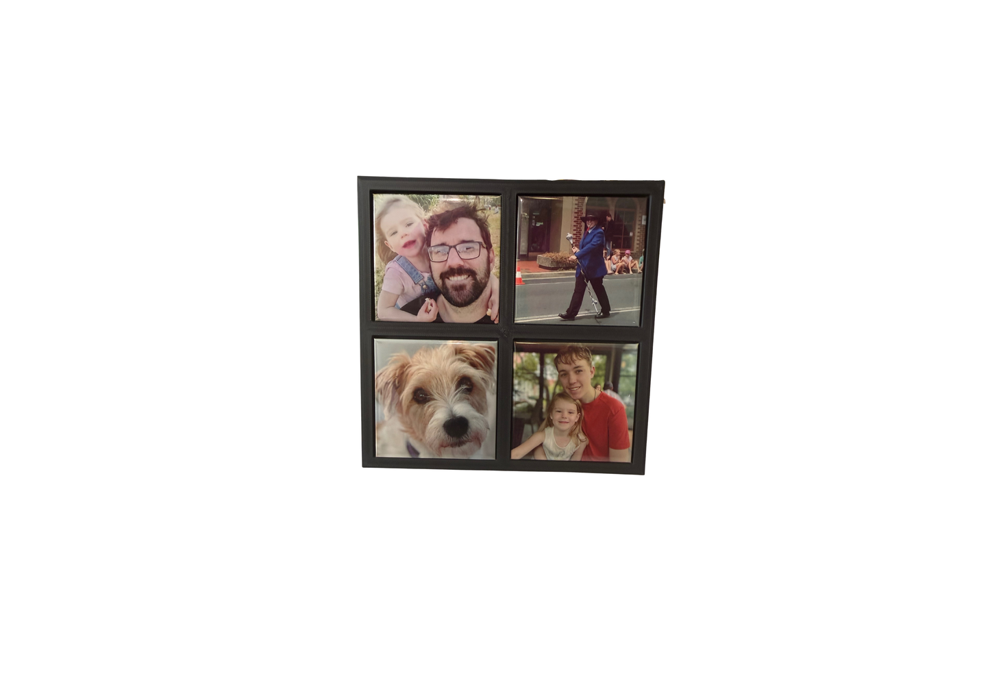 3D Printed Frames + 4 Magnets 6.35cm x 6.35cm