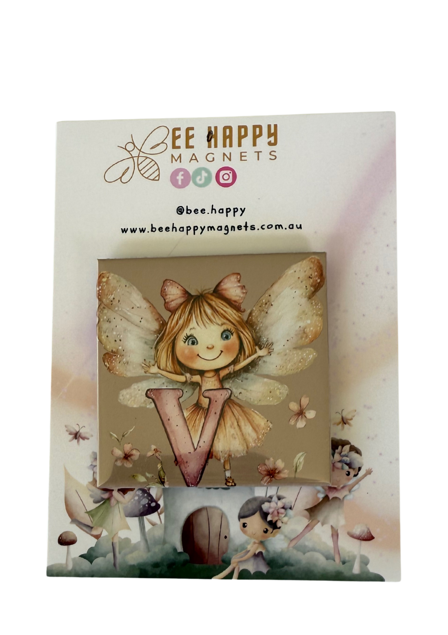 ✨ Fairy Alphabet Magnets – Personalised Letter Gifts ✨