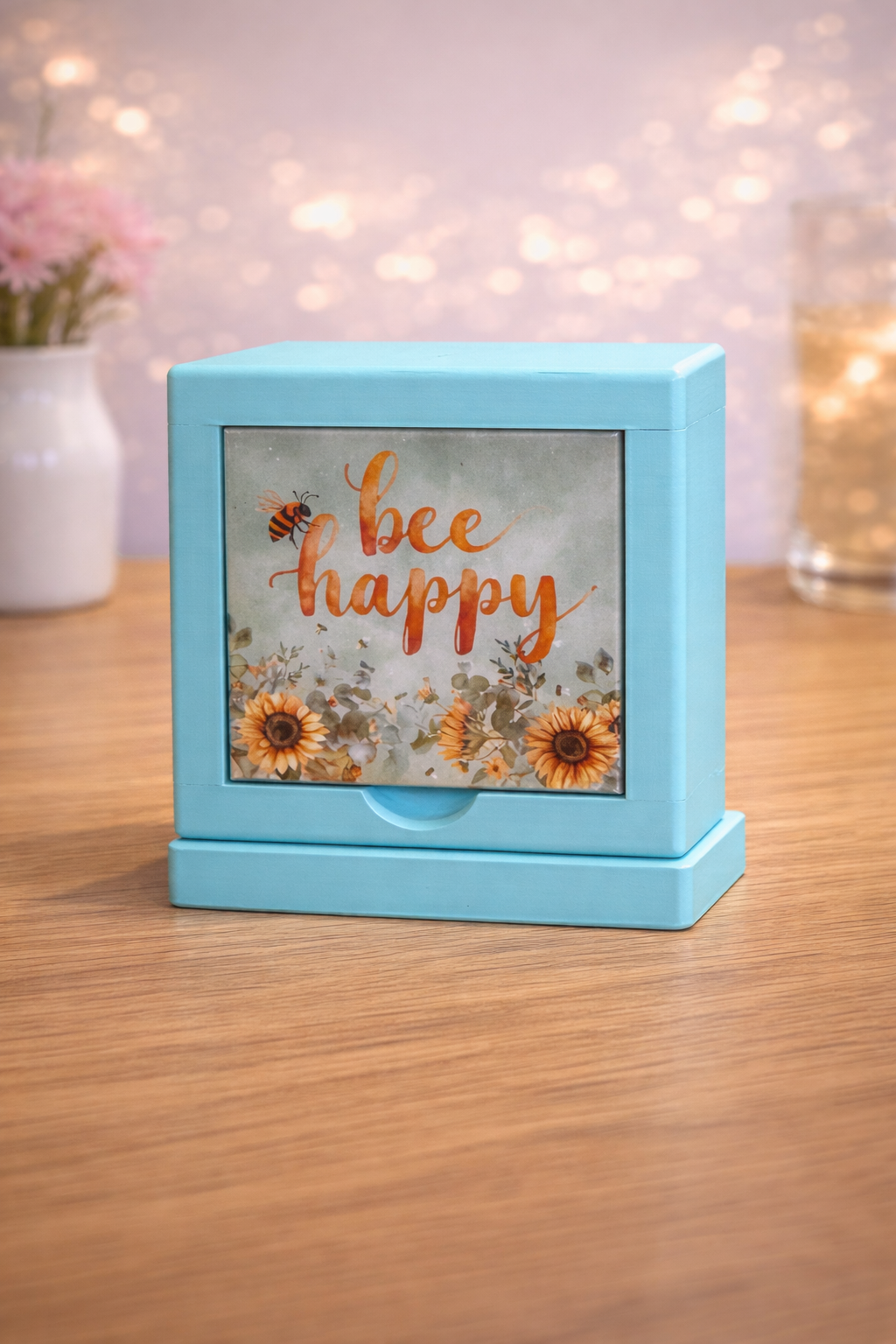 Spinning Desk Cube + 4 Magnets