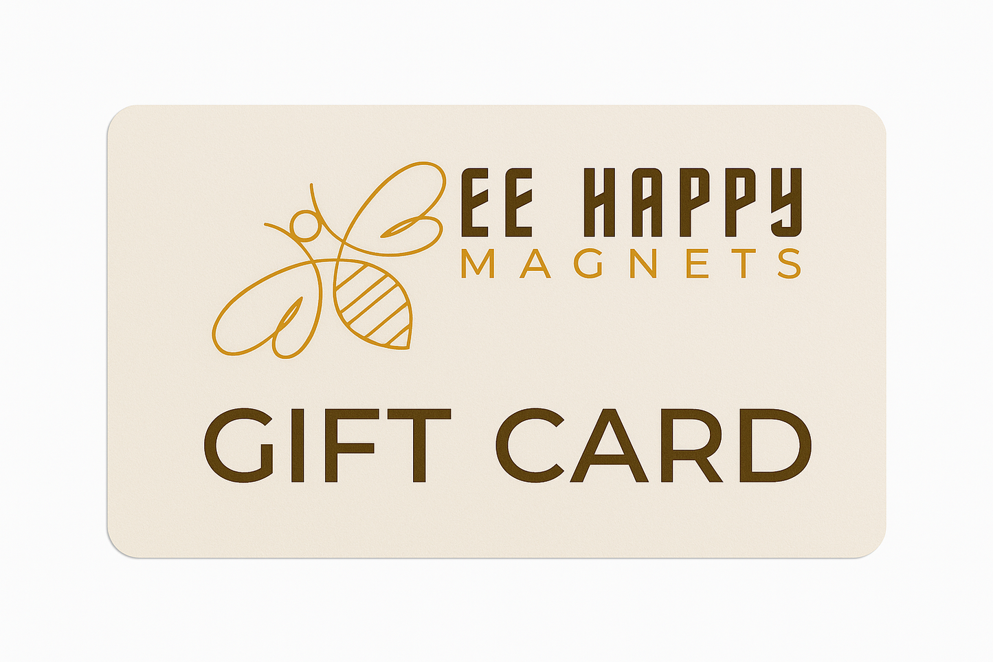 Gift Card | Bee Happy Magnets
